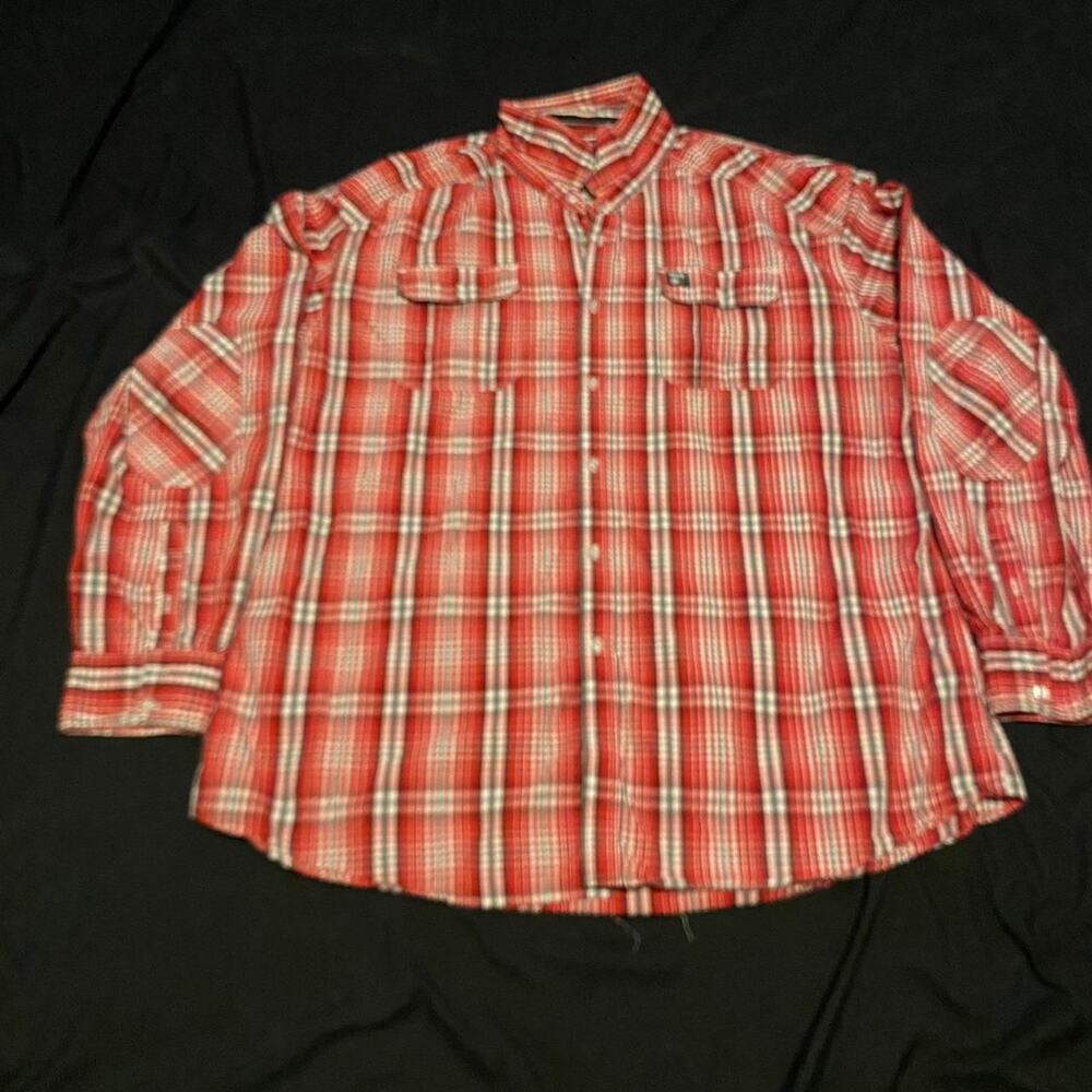 3xl red and white plaid